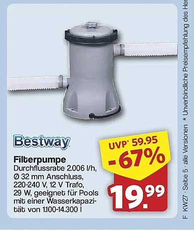 Filterpumpe