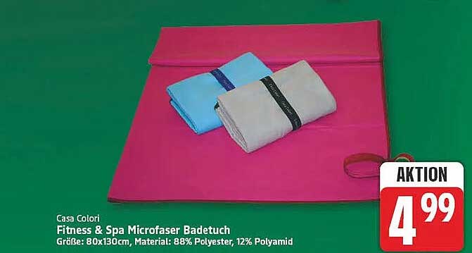Fitness & Spa Microfaser Badetuch