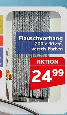Flauschvorhang 200 x 90 cm, versch. Farben