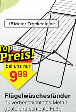 Flügelwäscheständer