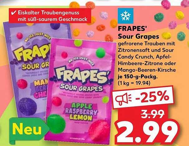 FRAPES' Sour Grapes