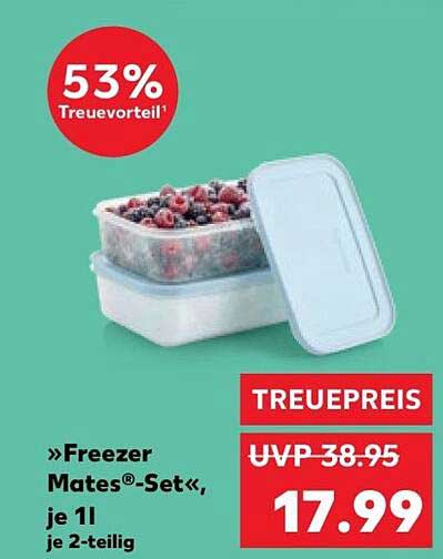 »Freezer Mates®-Set«, je 1l je 2-teilig