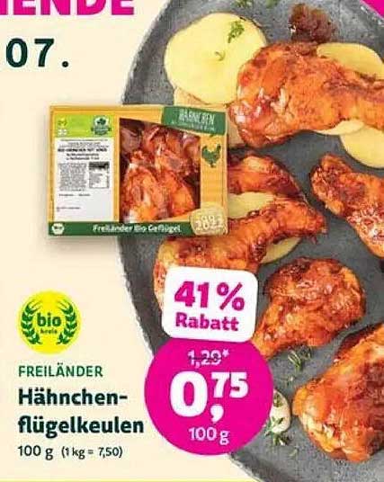 FREILÄNDER Hähnchen-flügelkeulen