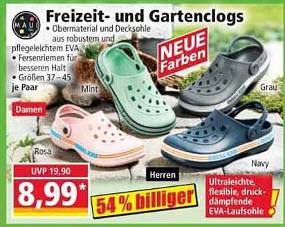 Freizeit- und Gartenclogs