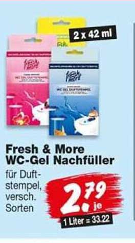 Fresh & More WC-Gel Nachfüller