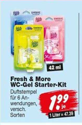 Fresh & More WC-Gel Starter-Kit