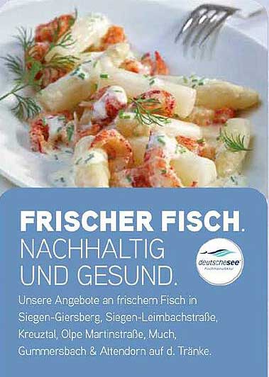 FRISCHER FISCH. NACHHALTIG UND GESUND.