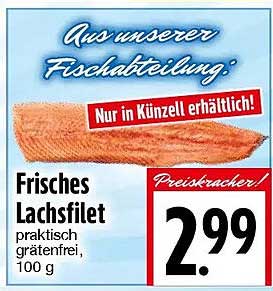 Frisches Lachsfilet