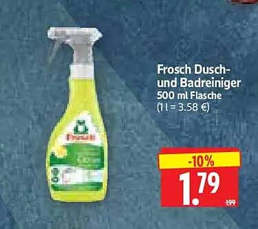Frosch Dusch- und Badreiniger 500 ml Flasche