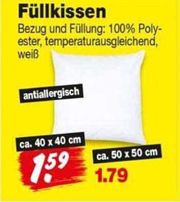 Füllkissen