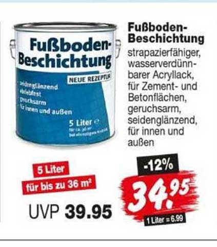 Fußboden-Beschichtung