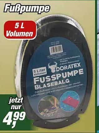 Fußpumpe