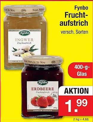 Fynbo Fruchtaufstrich versch. Sorten
