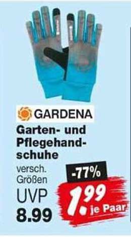 Garten- und Pflegehandschuhe versch. Größen