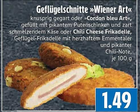 Geflügelschnitte »Wiener Art«