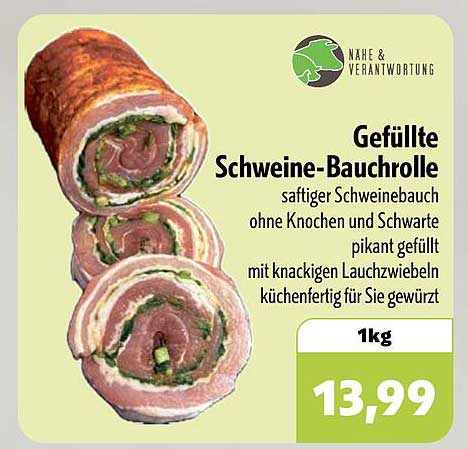 Gefüllte Schweine-Bauchrolle