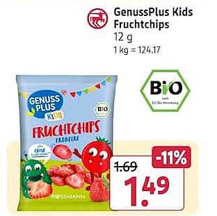 GenussPlus Kids Fruchtchips