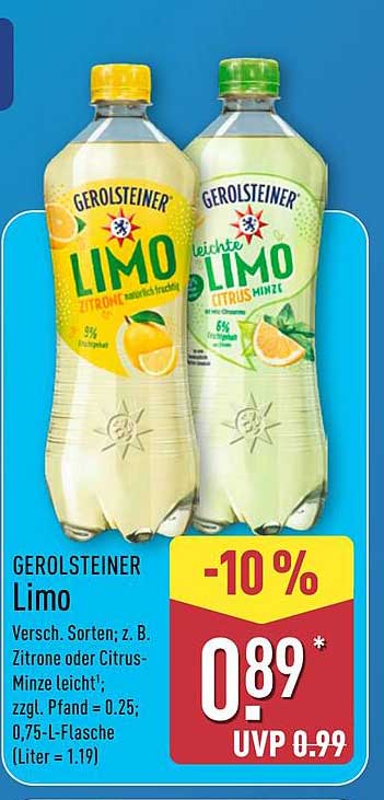 GEROLSTEINER Limo