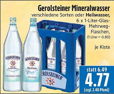 Gerolsteiner Mineralwasser