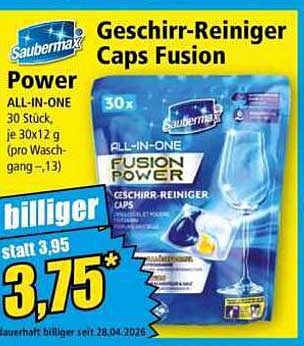 Geschirr-Reiniger Caps Fusion