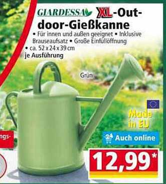 GIARDESSA XL-Out-door-Gießkanne