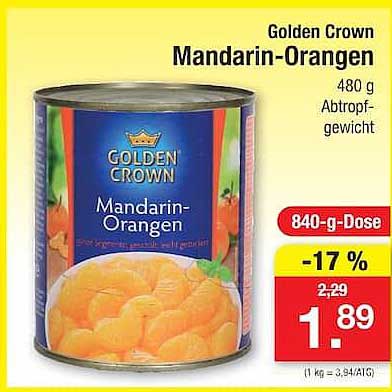 Golden Crown Mandarin-Orangen