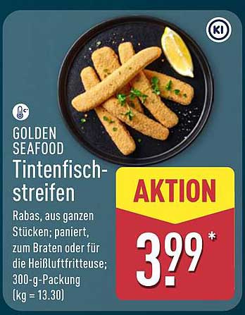 GOLDEN SEAFOOD Tintenfisch-streifen