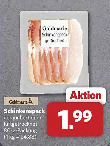 Goldmarie Schinkenspeck geräuchert