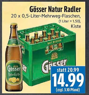 Gösser Natur Radler