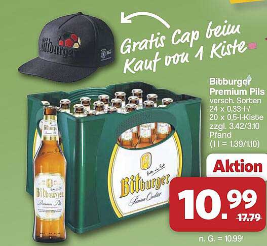 Gratis Cap beim Kauf von 1 Kiste