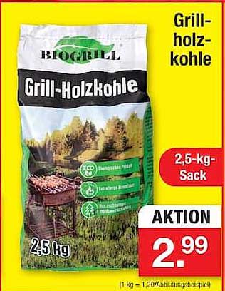 Grill-Holzkohle