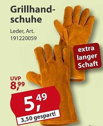 Grillhand-schuhe