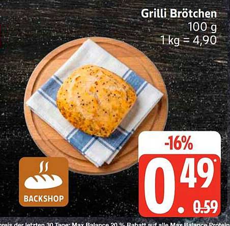 Grilli Brötchen