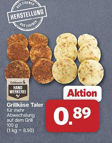 Grillkäse Taler
