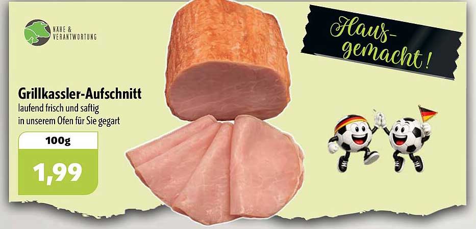 Grillkassler-Aufschnitt
