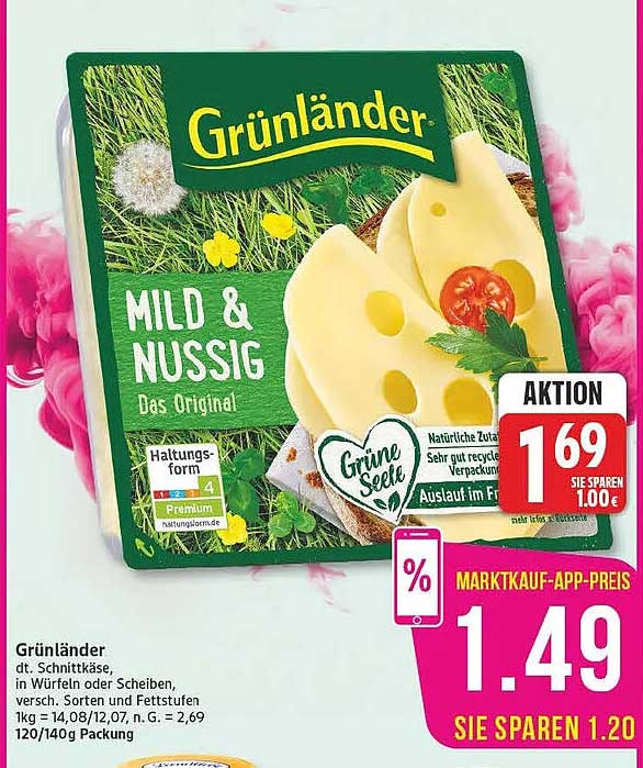 Grünländer Mild & Nussig Das Original