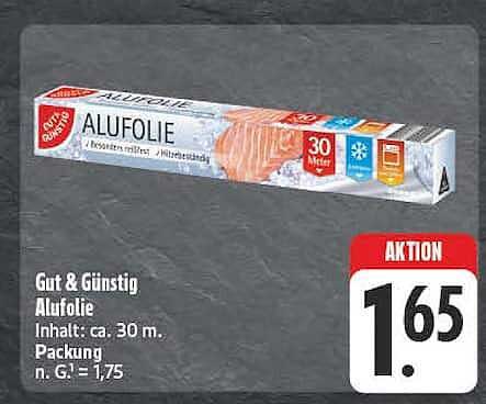 Gut & Günstig Alufolie