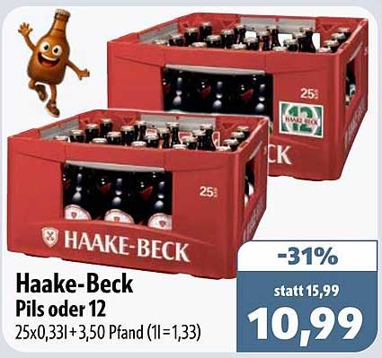 Haake-Beck Pils oder 12