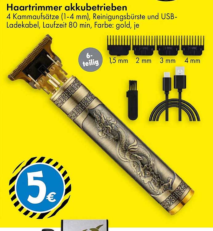 Haarschneider akkubetrieben