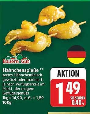 Hähnchenspieße