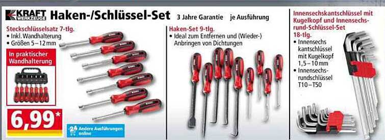 Haken-/Schlüssel-Set