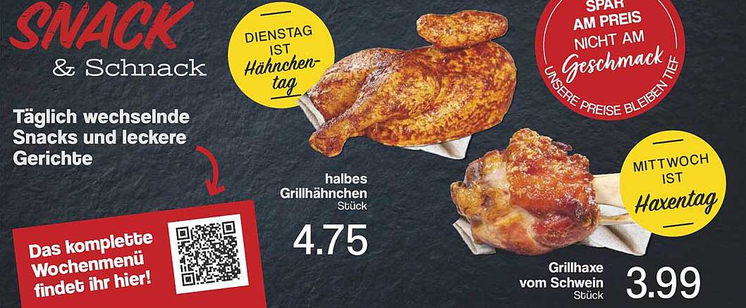halbes Grillhähnchen