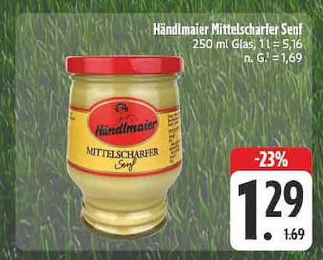 Händlmaier Mittelscharfer Senf