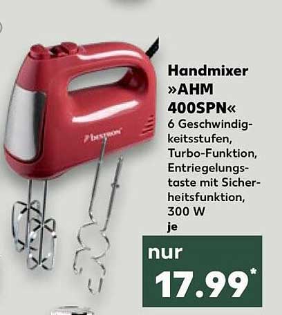 Handmixer »AHM 400SPK«