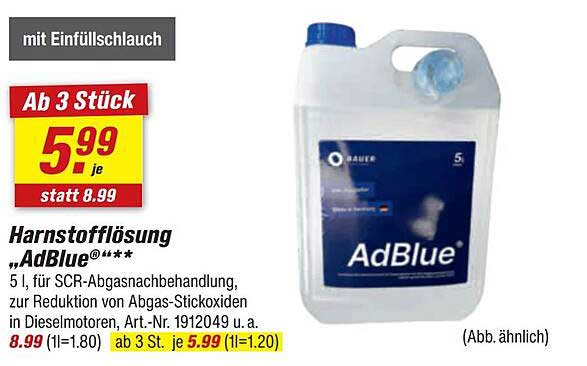 Harnstofflösung „AdBlue®“***