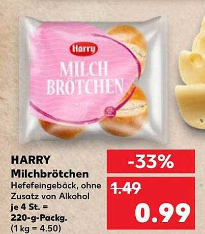 HARRY Milchbrötchen