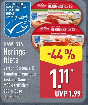 HAWESTA Heringsfilets