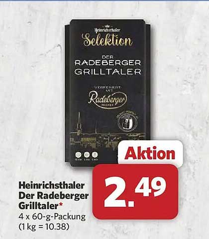 Heinrichsthaler Der Radeberger Grilltaler*