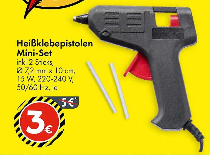 Heißklebepistolen Mini-Set