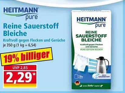 HEITMANN pure Reine Sauerstoff Bleiche